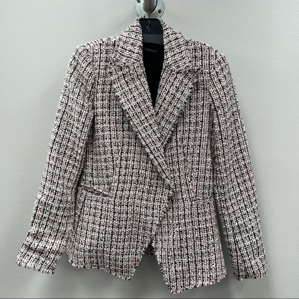 Elie Tahari Jezebel Tweed Blazer - Picture 2 of 12